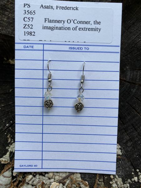 Small Rose Earrings