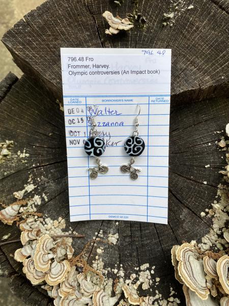 Bicycle Earrings