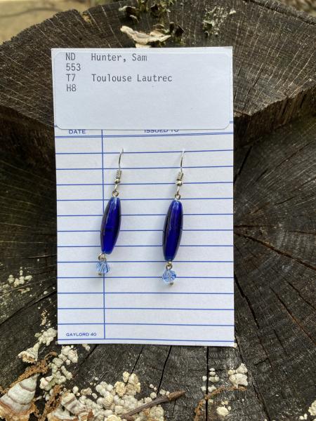 Blue Earrings picture