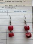 Coral Earrings