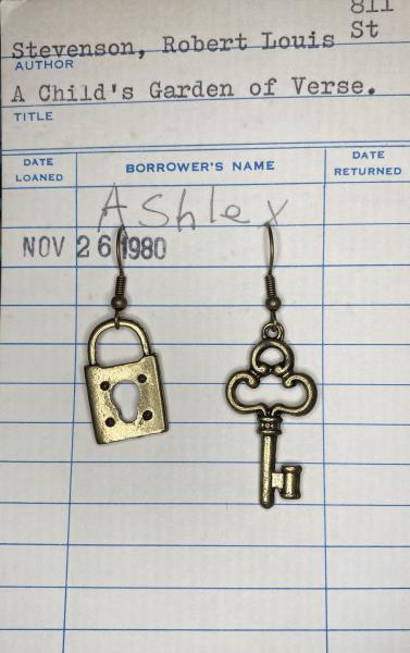 Lock & Key Earrings picture