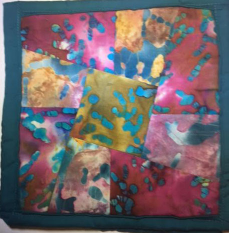 Quilted Batik Potholder/HotMats picture