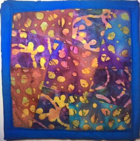 Quilted Batik Potholder/HotMats picture