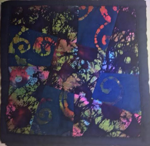 Quilted Batik Potholder/HotMats picture