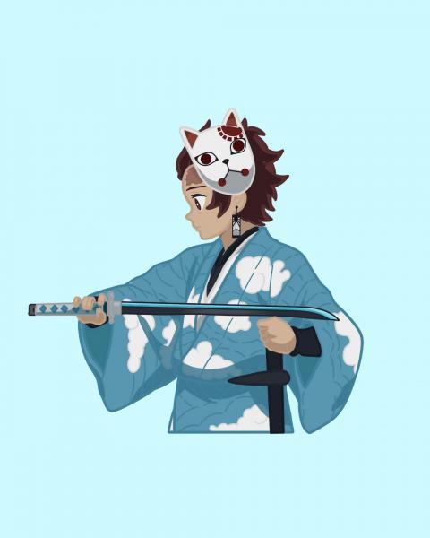 Tanjiro Sticker picture