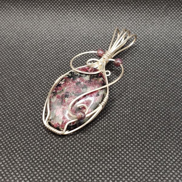 Eudialyte Pendant in sterling silver picture