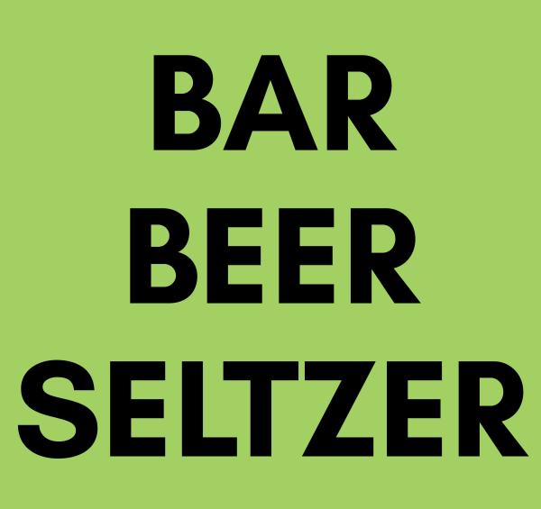 Bar - Beer/Seltzer