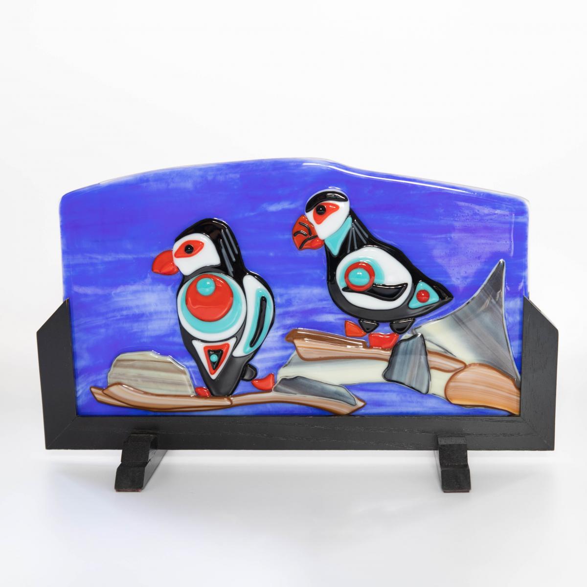 Animals - Native Alaskan puffins picture