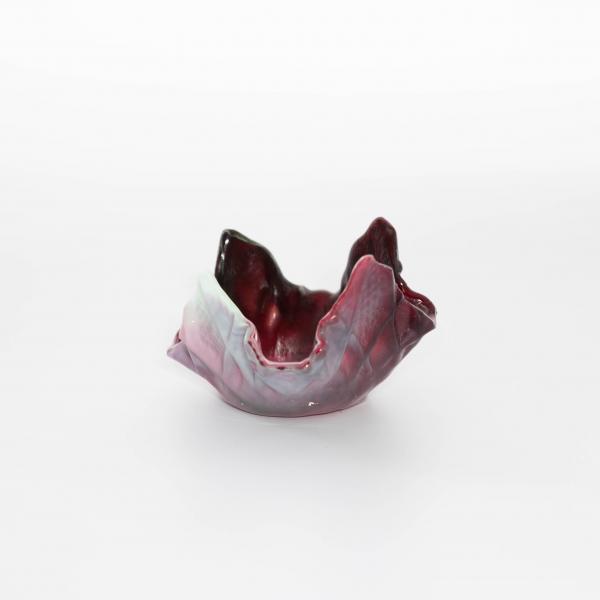 Votive - Sweet raspberry swirl votive holder picture