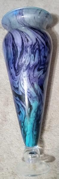 Hand painted vase