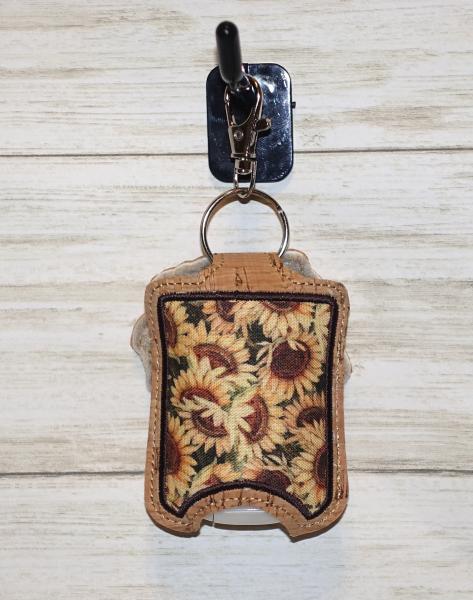 Sunflower Sanitizer Holder picture