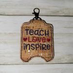 Teach Love Inspire Sanitizer Holder
