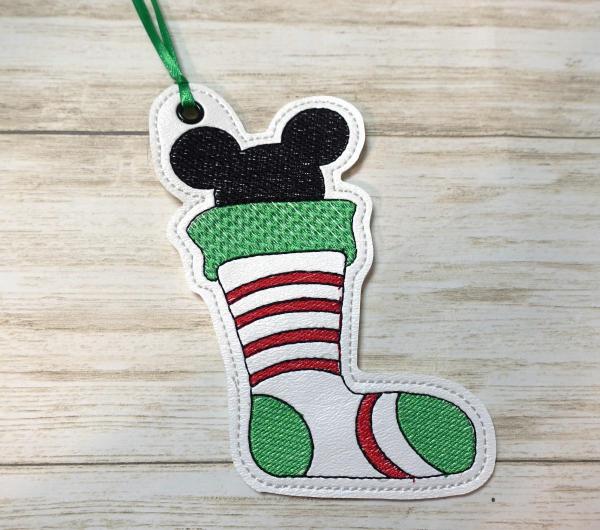 Mouse in a Sock Ornament