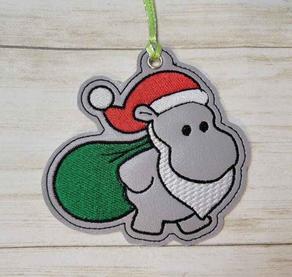 Hippopotamus Bag Ornament picture