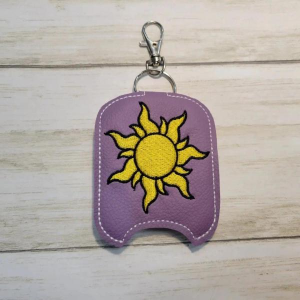 Tangled Sun Sanitizer Holder picture