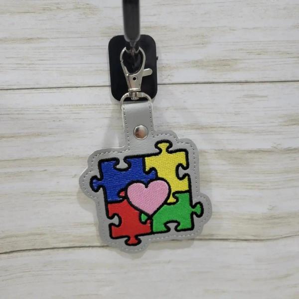 Autism Awareness Keychain