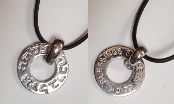 Lucky circle necklace picture