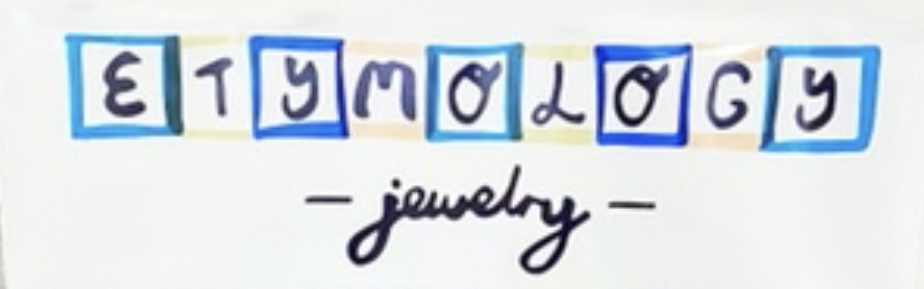 Etymology Jewelry