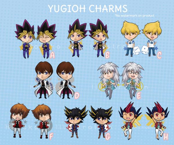 Yugioh charms