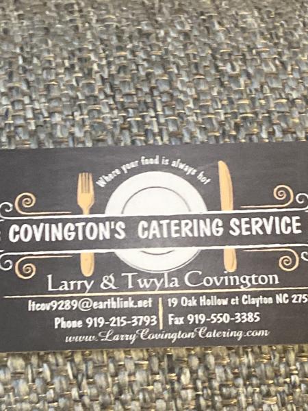 Covington catering in vending services