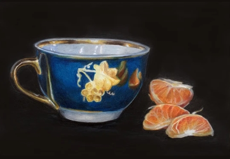 Grandma's Cup with Tangerine picture