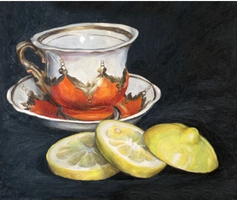 Grandma's Cup with Lemon
