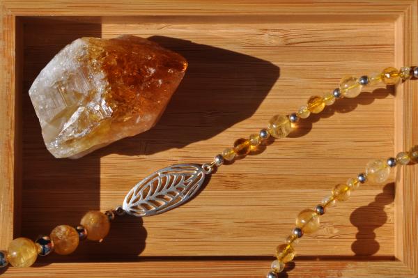 Citrine Beaded Necklace picture