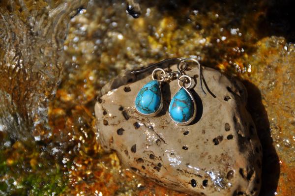 Turquoise Sterling Silver Earrings picture