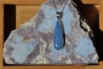 Oregon Opal Teardrop Pendant