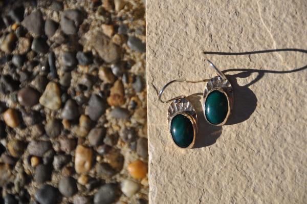 Bloodstone Oval Earrings picture