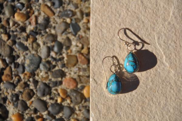 Turquoise Sterling Silver Earrings picture