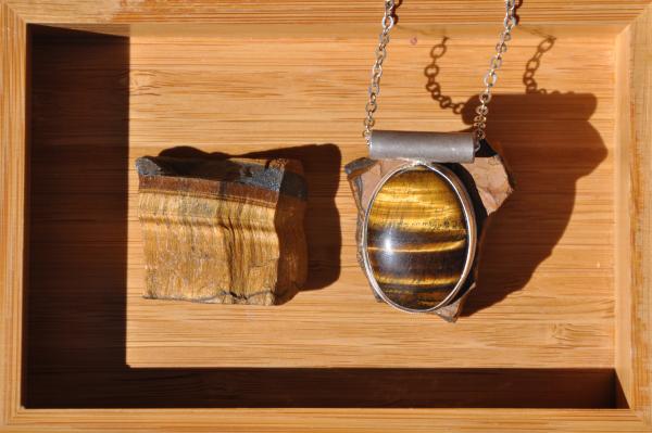 Tiger Eye Oval Pendant picture