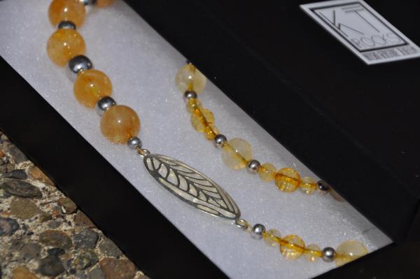 Citrine Beaded Necklace picture