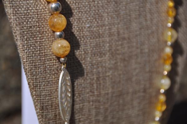 Citrine Beaded Necklace picture