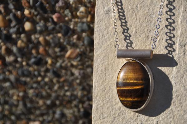 Tiger Eye Oval Pendant picture