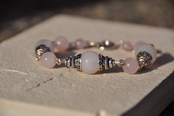 Rose Quartz Beaded Bracelet picture