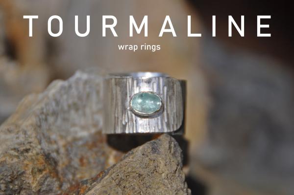 Custom Tourmaline Wrap Ring (Oval)