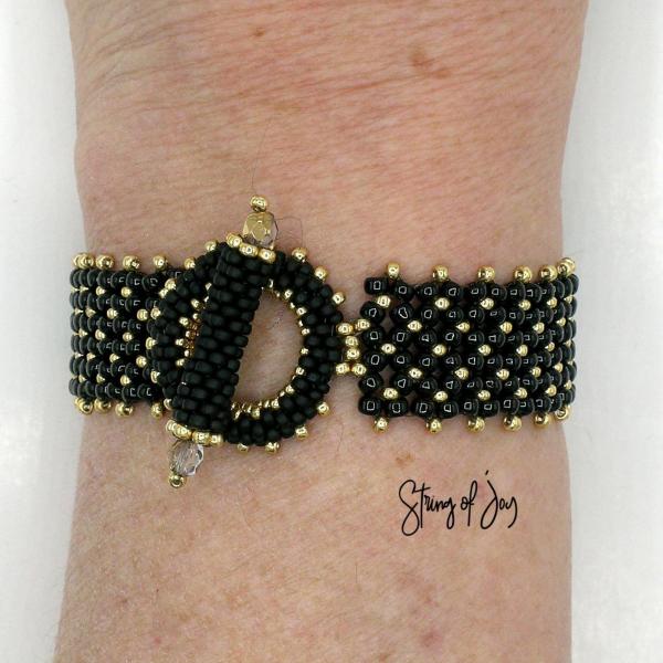 Glenna Black and Gold Bracelet picture