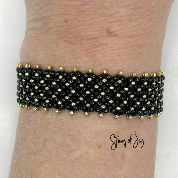 Glenna Black and Gold Bracelet picture