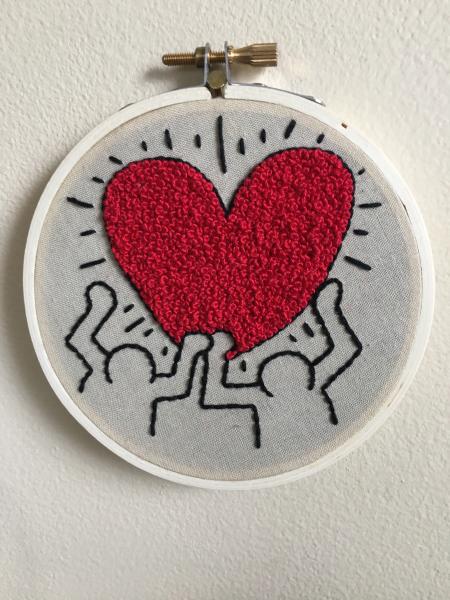 Keith Harring Heart picture