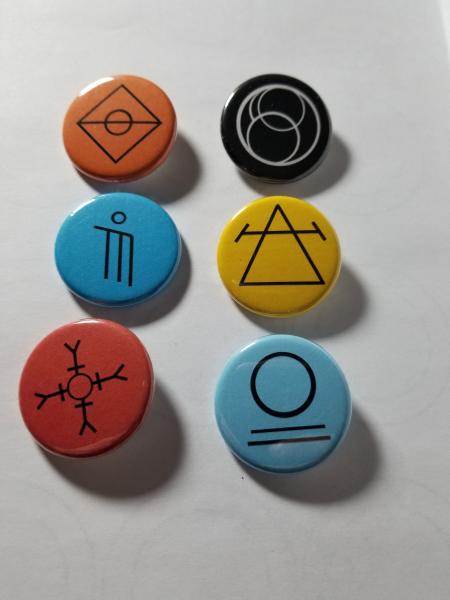 Dirk Gently Buttons