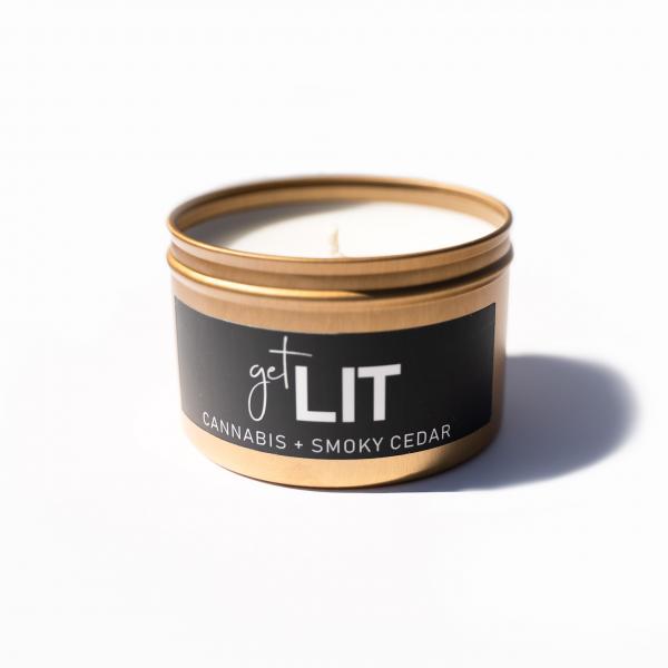 6oz Get Lit | Humor Tin picture