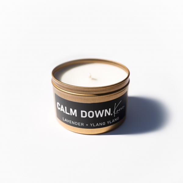 6oz Calm Down, Karen | Humor Tin picture