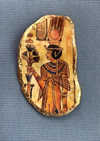 Egyptian Oyster Shell Trinket Dish picture