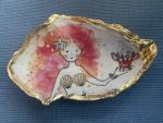 Mermaid Oyster Shell Trinket Dish