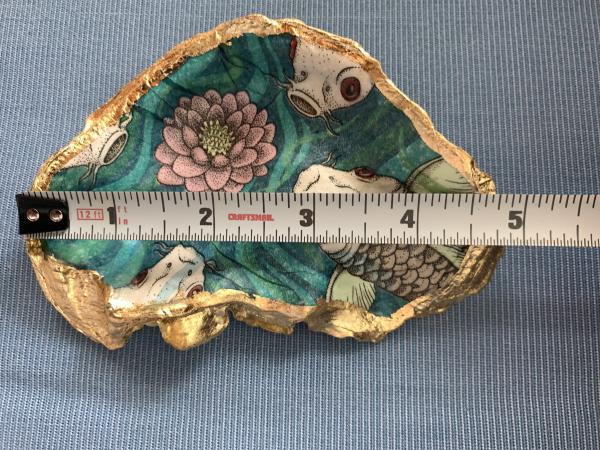 Coy Pond Oyster Shell Trinket Dish picture