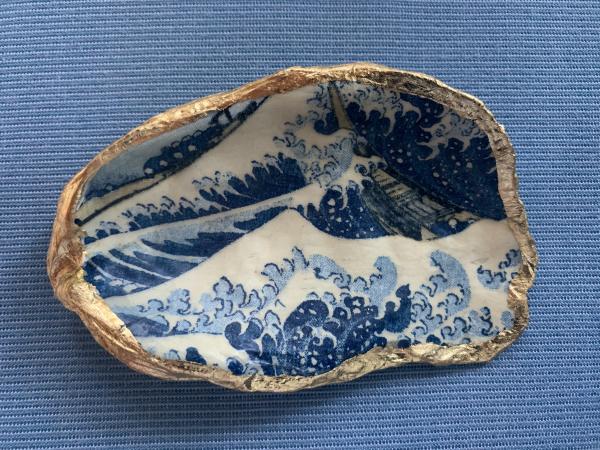 “The Wave” Oyster Shell Trinket Dish