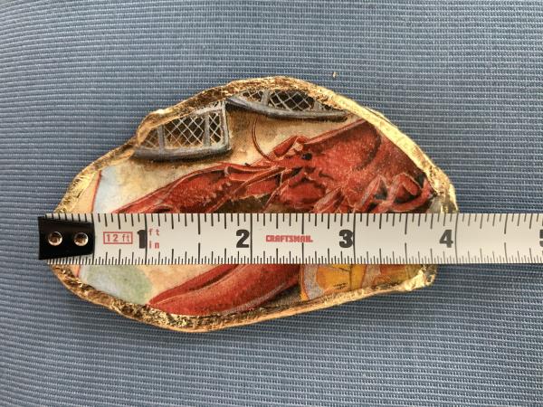 Lobster Oyster Shell Trinket Dish picture
