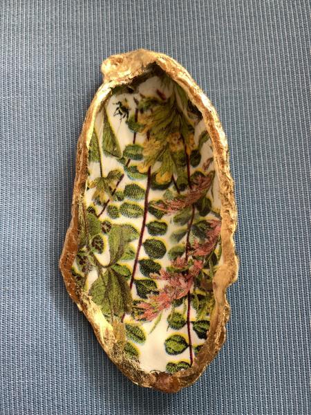 Fern Oyster Shell Trinket Dish picture