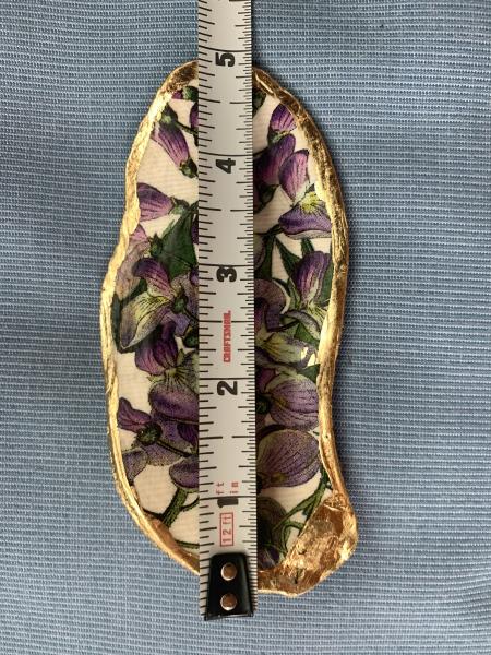 Wisteria Oyster Shell Trinket Dish picture